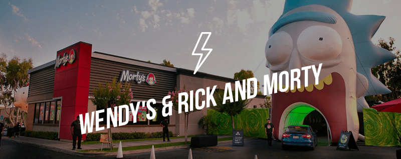 Wendy's Rick and Morty restaurant